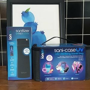 ION UV H2O Bottle & LED Travel Bag